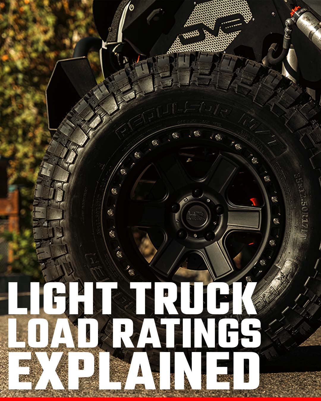 Load Range vs Load Index, Tire Load Range Chart