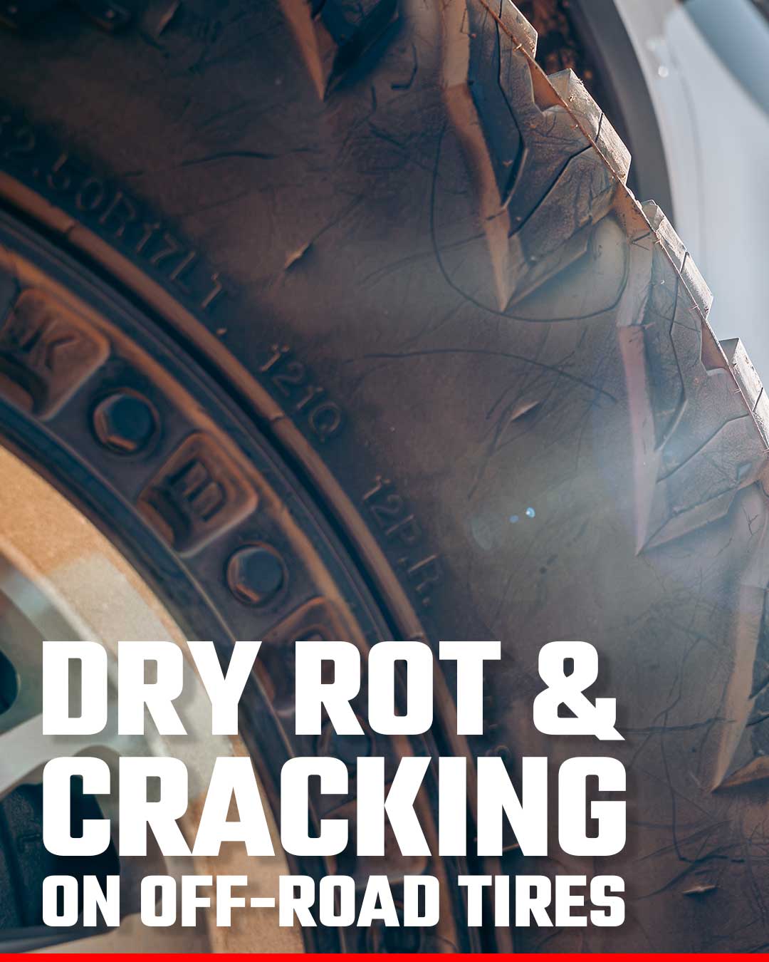 off road tire dry rot featured image