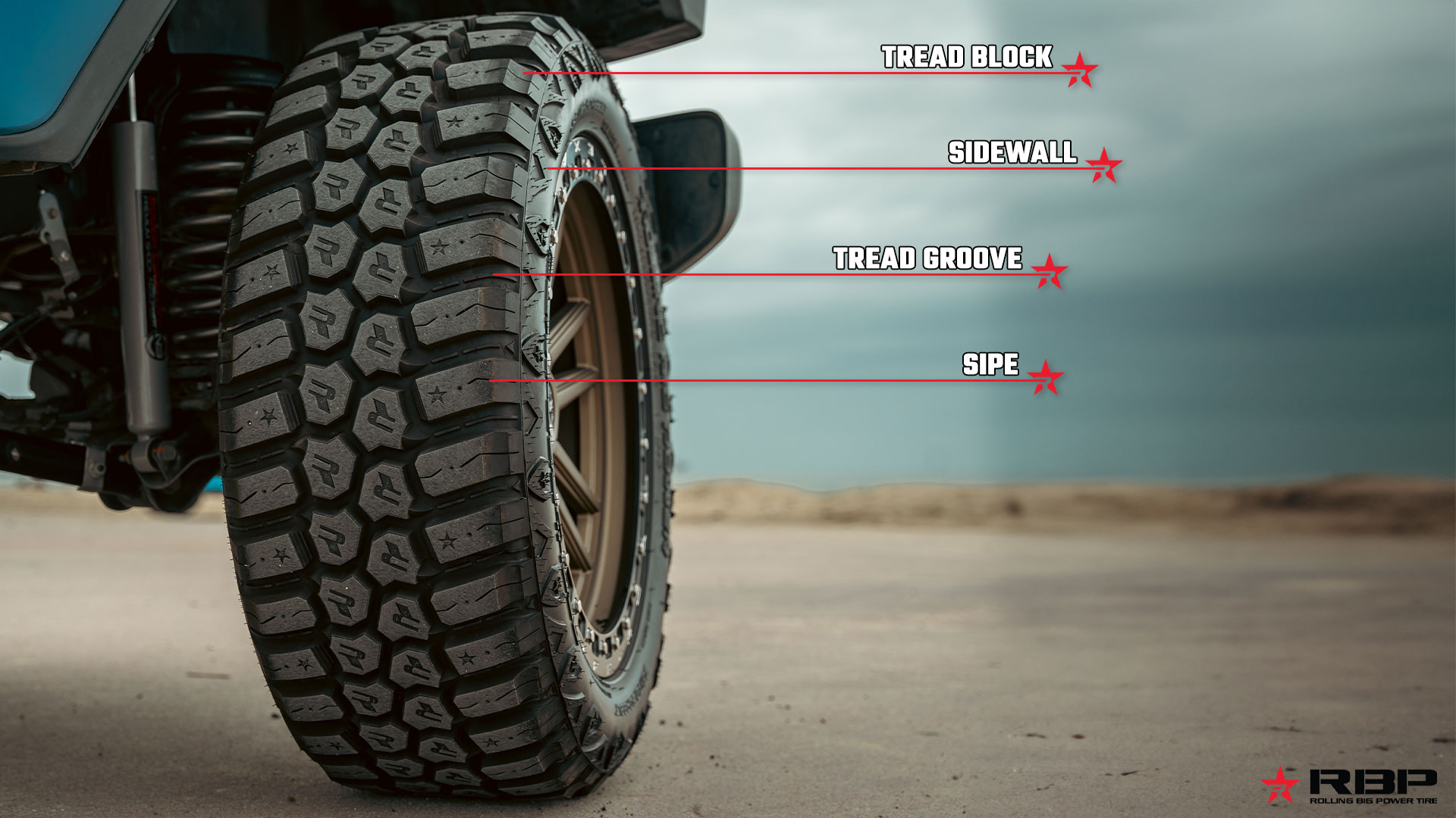 overland tire characteristics